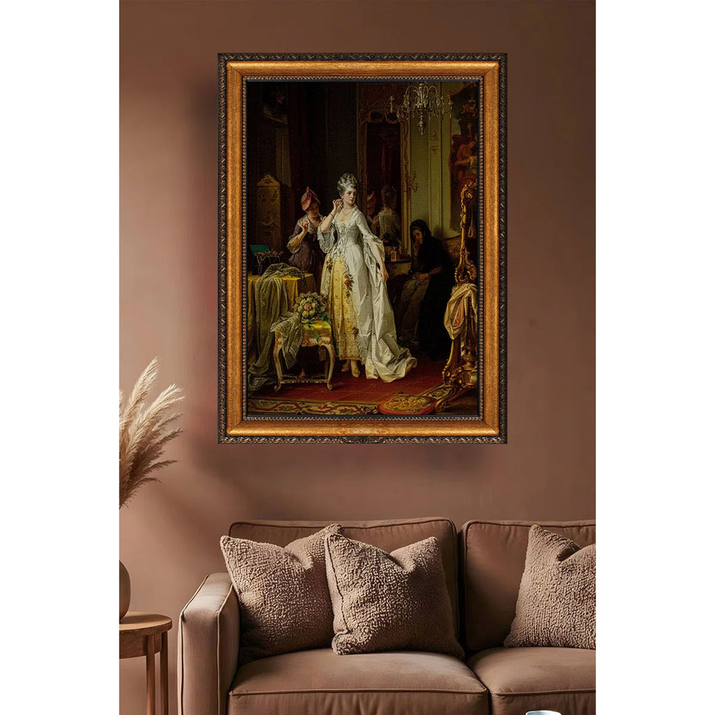 Stunning Framed Canvas Painting, 15.7 x 23.6 inches