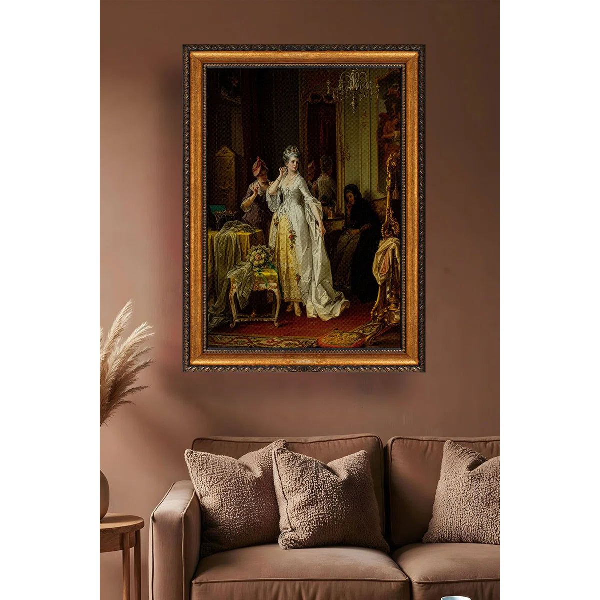 Stunning Framed Canvas Painting, 15.7 x 23.6 inches